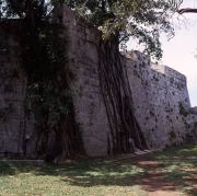 Wall of Castillo Cabaña