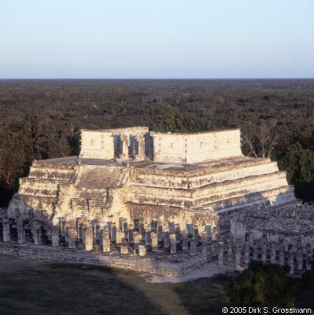 Templo de los Guerreros from El Castello (Click for next image)