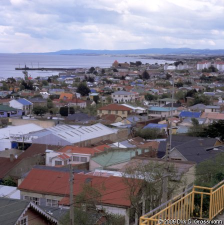 Punta Arenas from Above (Click for next image)
