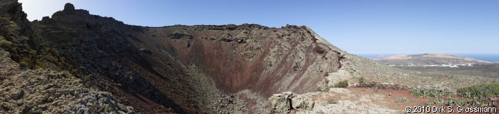 Monte Corona Crater Panorama (Click for next image)