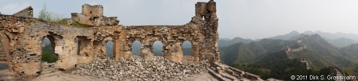 Great Wall Panorama at Jinshanling (Click for next image)