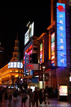 Nanjing Donglu at Night (Click for next image)