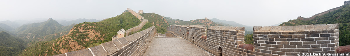 Great Wall Panorama at Jinshanling