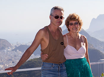 Yvonne & Dirk at Morro da Urca