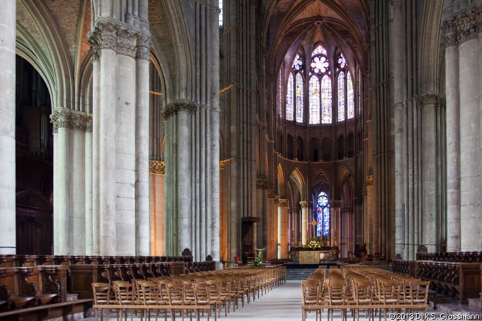 Interior of Cathédrale Notre-Dame de Reims (Click for next image)