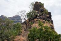 Slope to the Raigad Fort