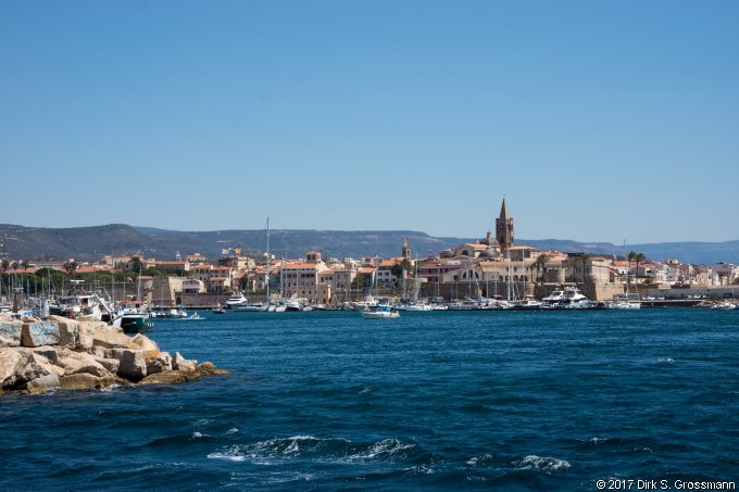 Alghero From the Sea (Click for next image)