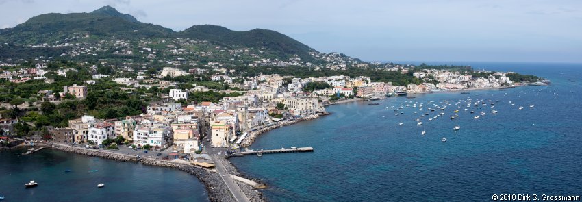 Panorama of Ischia from the Castello Aragonese (Click for next image)