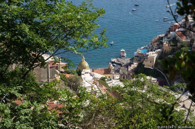 Positano from Above (Click for next image)