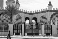 At the Entrance to the Grande Mosquée de Touba