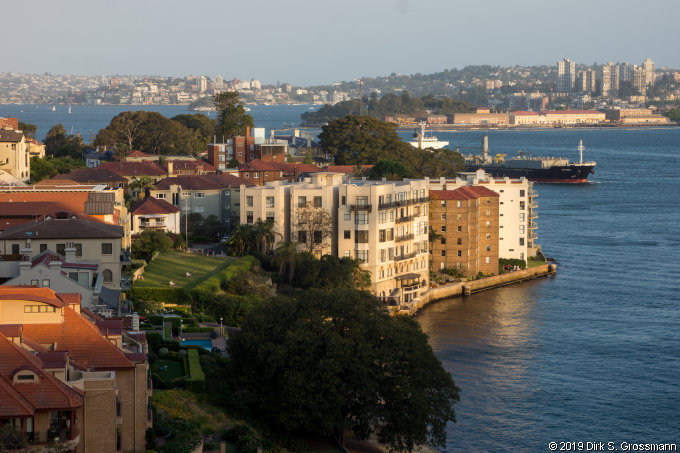 North Sydney from the Harbour Bridge (Click for next image)