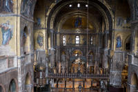 Interior of the Basilica di San Marco