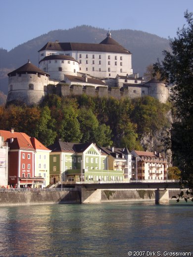Castle Overlooking the Town Kufstein (Click for next image)